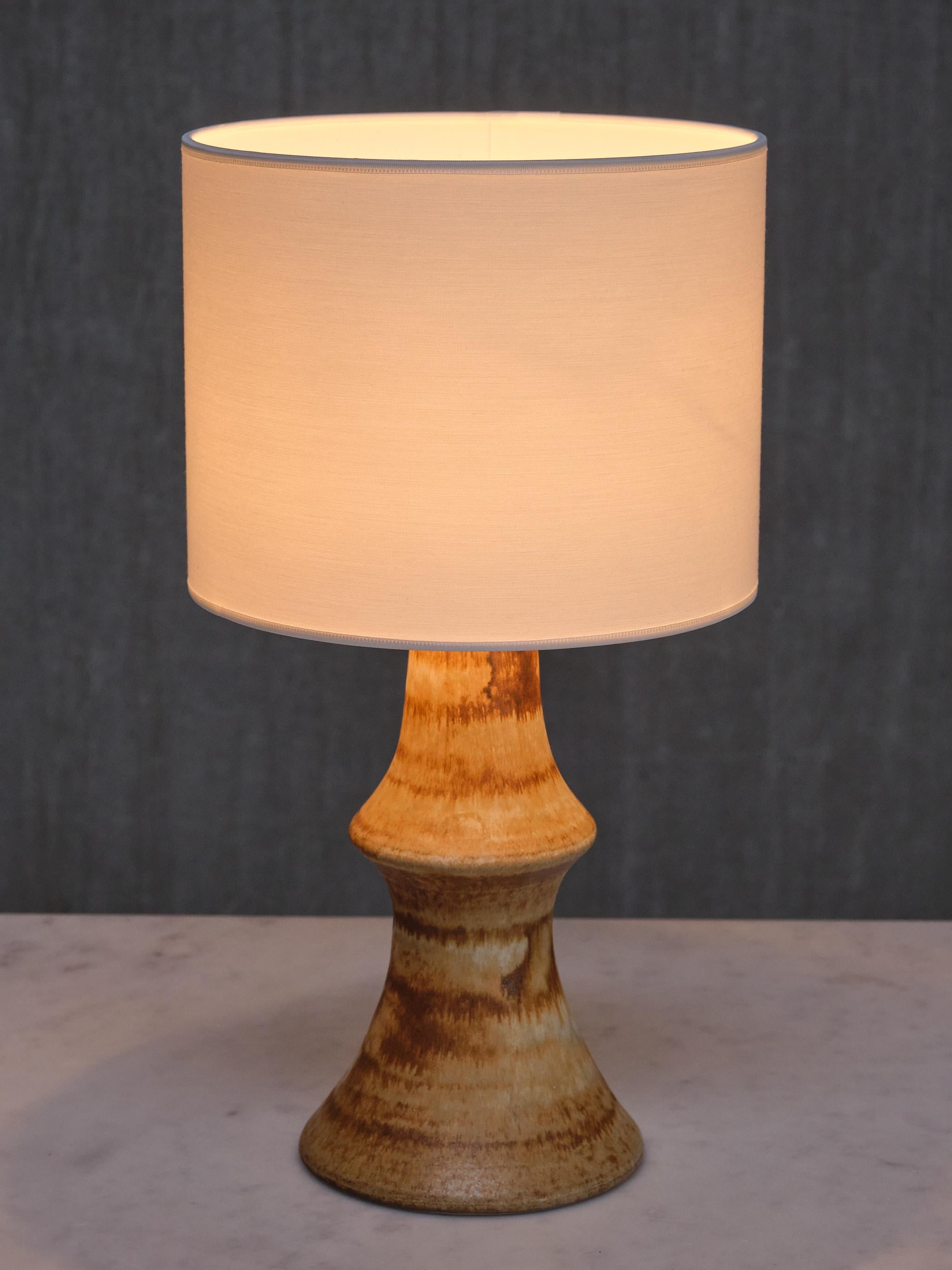 Lampe de table en céramique Bruno Karlsson, Ego Stengods, Suède, années 1960 Bon état - En vente à The Hague, NL