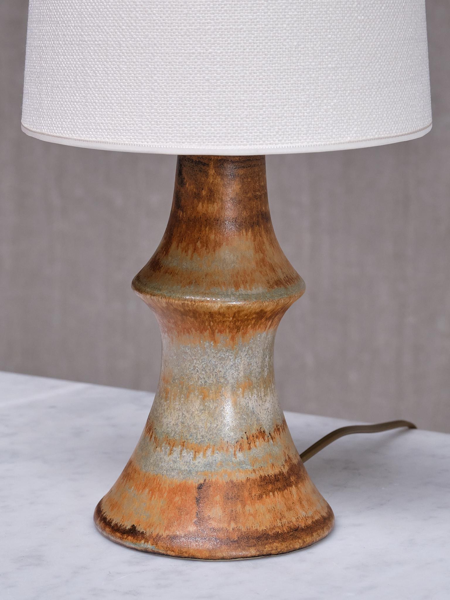Milieu du XXe siècle Lampe de table en céramique Bruno Karlsson, Ego Stengods, Suède, années 1960 en vente