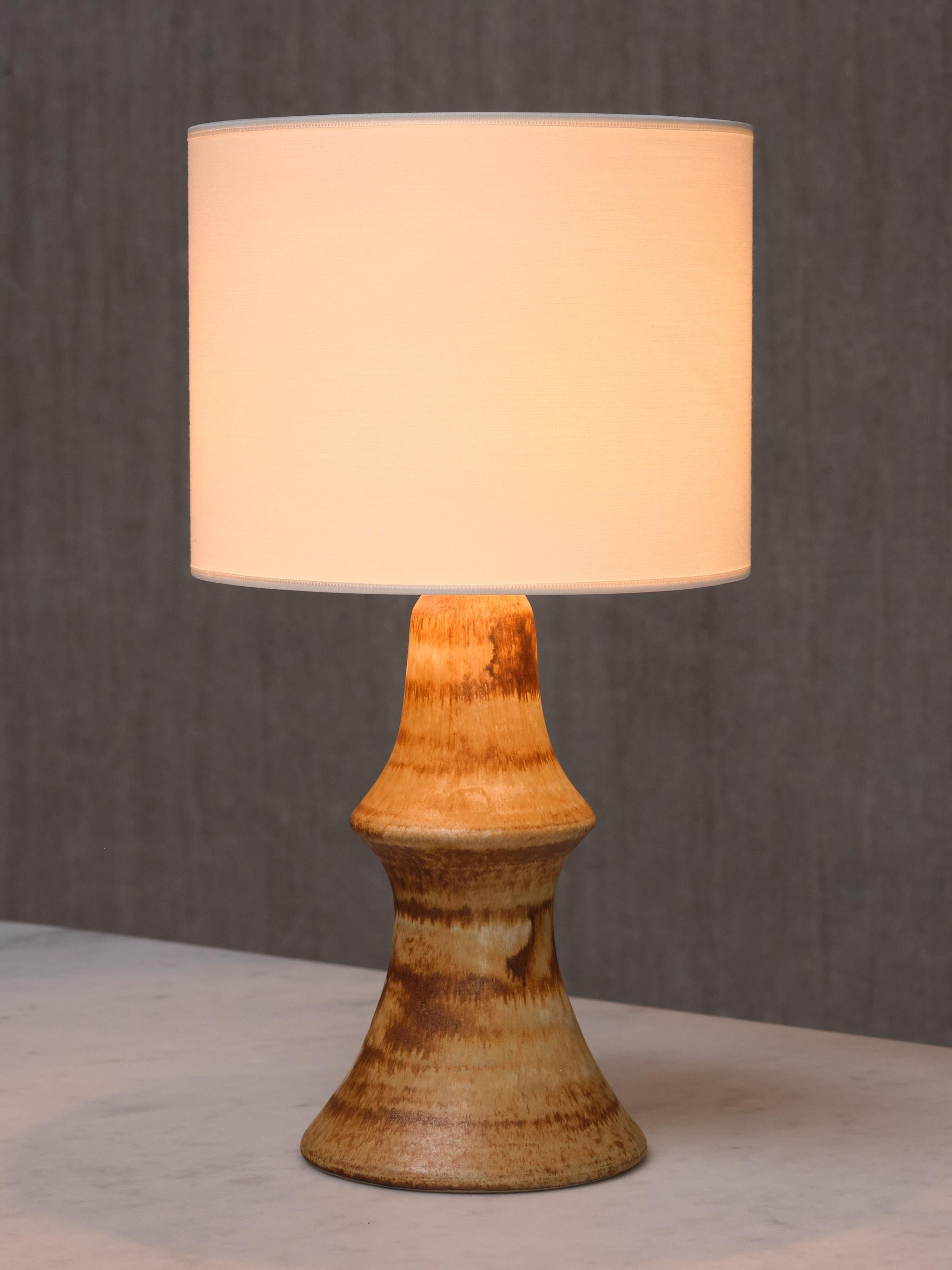 Lampe de table en céramique Bruno Karlsson, Ego Stengods, Suède, années 1960 en vente 1