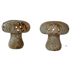 Bruno Karlsson for Ego Pair of Vintage Mushroom Lamps