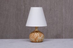 Bruno Karlsson Lampe de table en grès à glaçure dégradée, Ego Stengods, Suède, années 1960
