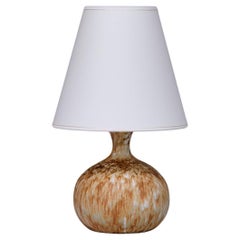 Bruno Karlsson Gradient Glaze Stoneware Table Lamp, Ego Stengods, Sweden, 1960s