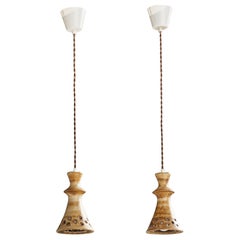 Bruno Karlsson, Lights, grès, Suède, années 1960
