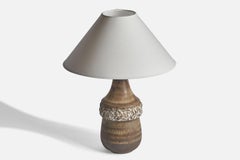 Bruno Karlsson, Table Lamp, Stoneware, Sweden, 1960s