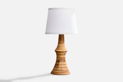 Bruno Karlsson, Table Lamp, Stoneware, Sweden, 1960s
