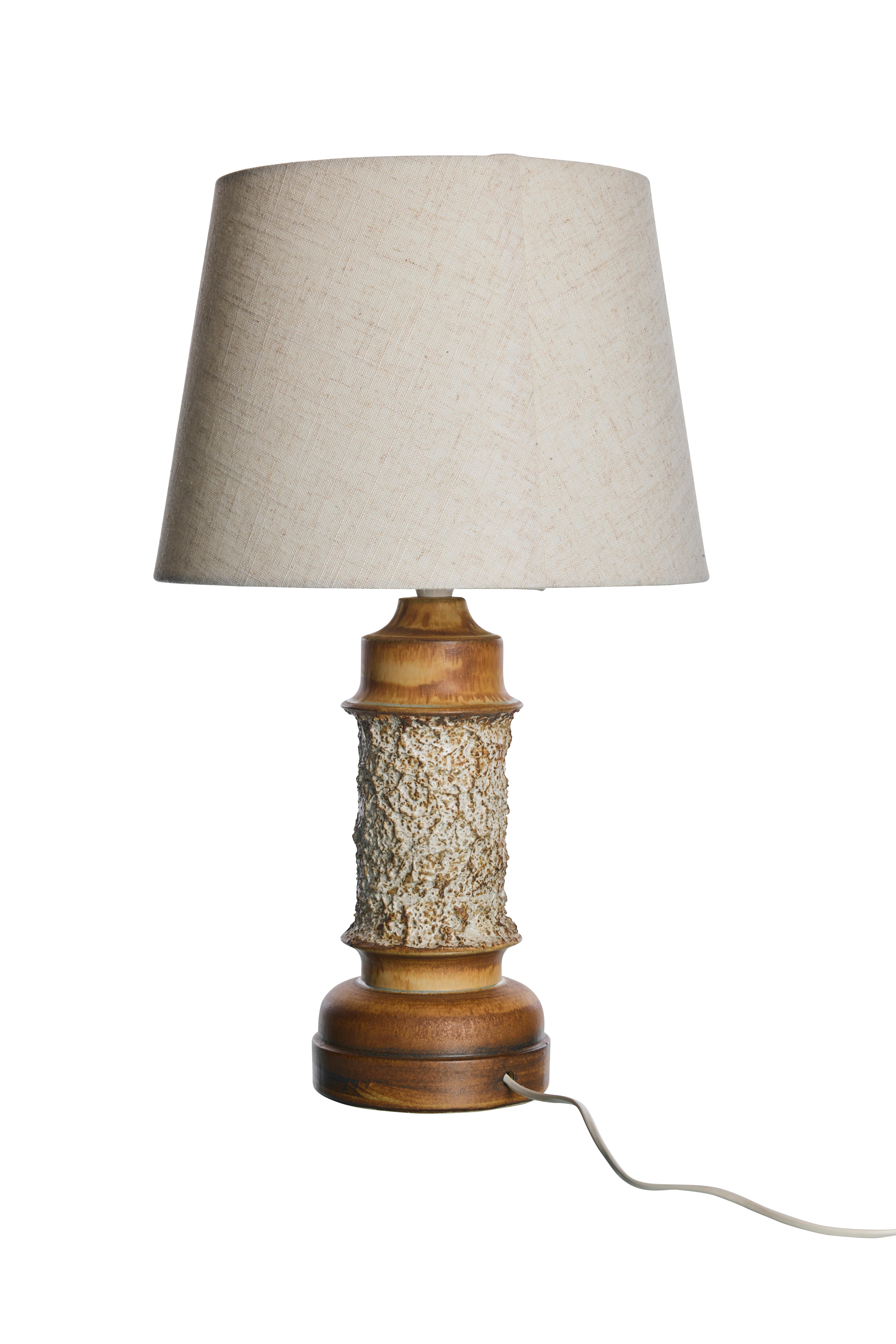 Mid-Century Modern Bruno Karlsson, Lampe de Table, Grès, Suède, 1960 en vente