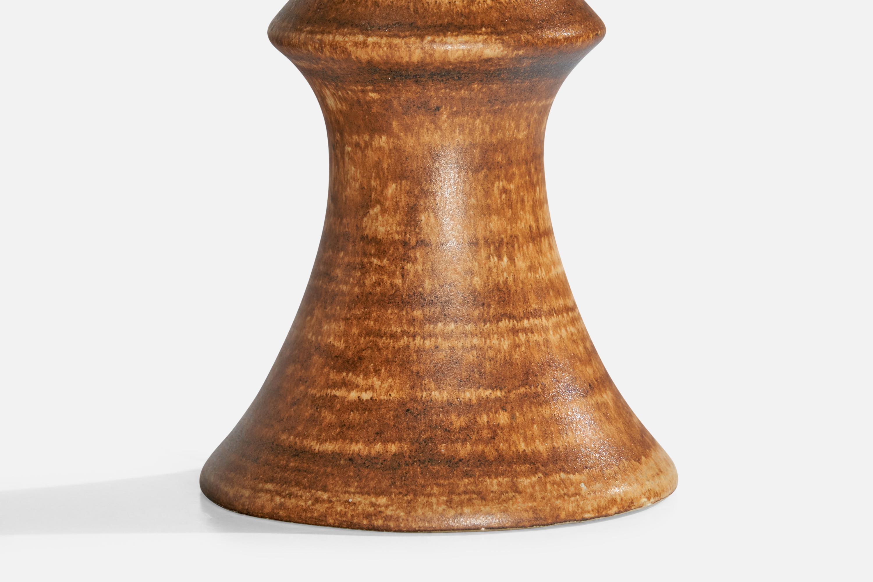 Bruno Karlsson, Lampe de Table, Grès, Suède, 1960 en vente 1