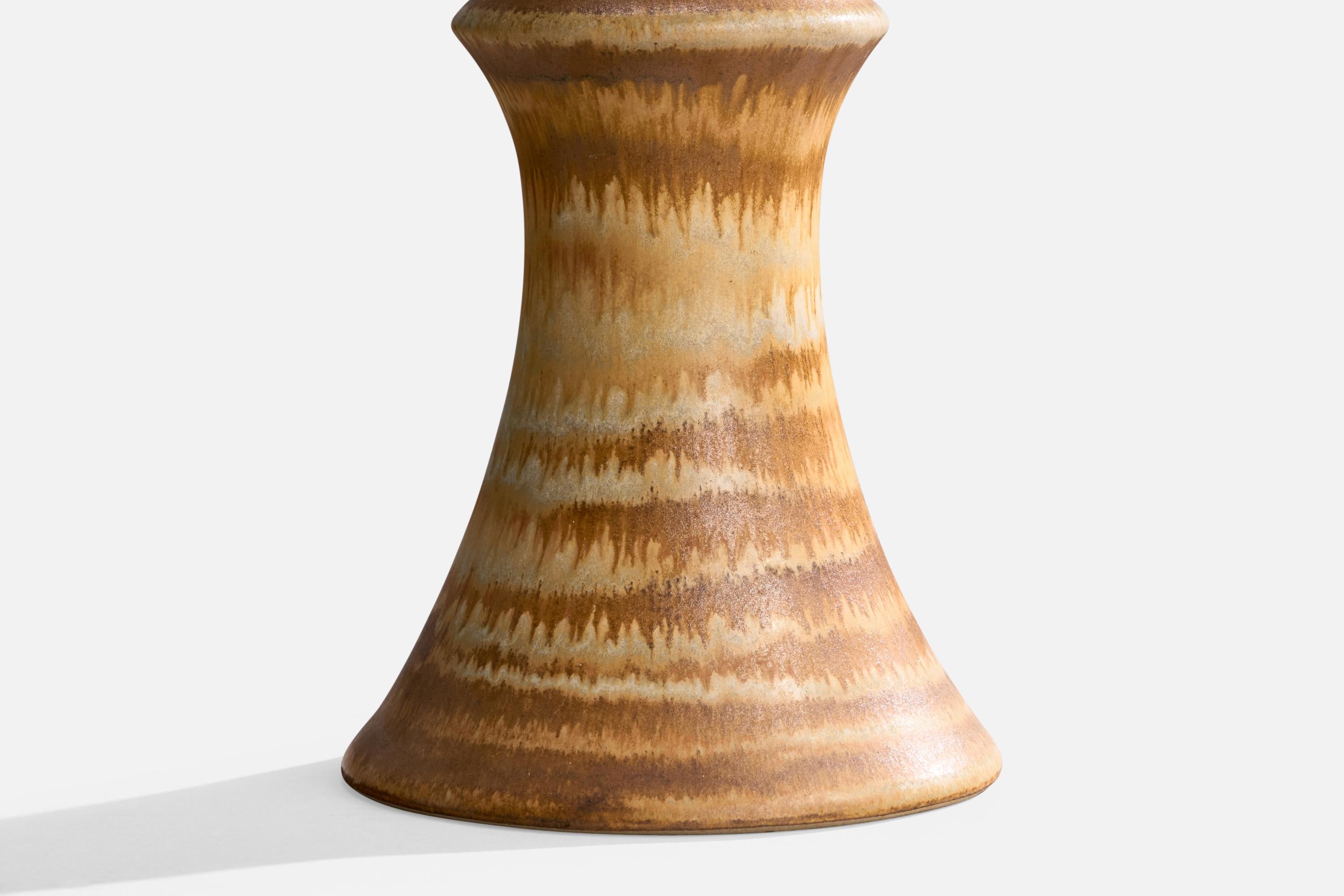 Bruno Karlsson, Lampe de Table, Grès, Suède, 1960 en vente 1