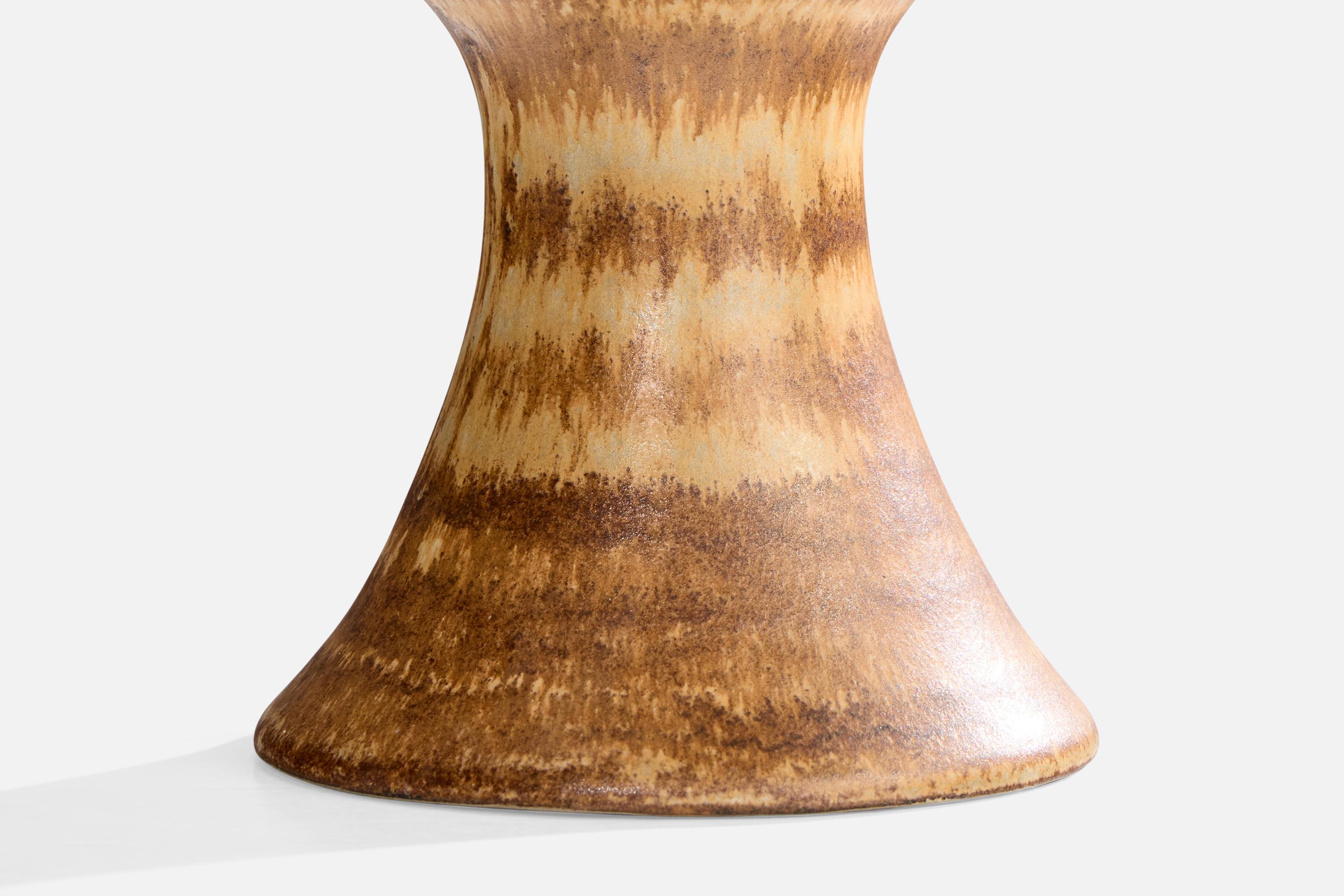 Bruno Karlsson, Table Lamp, Stoneware, Sweden, 1960s For Sale 1
