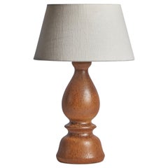 Bruno Karlsson, Table Lamp, Stoneware, Sweden, 1960s
