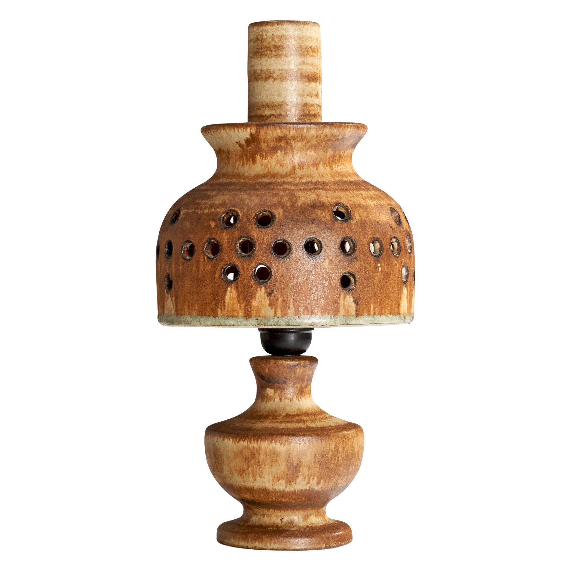 Bruno Karlsson, Table Lamp, Stoneware, Sweden, 1960s