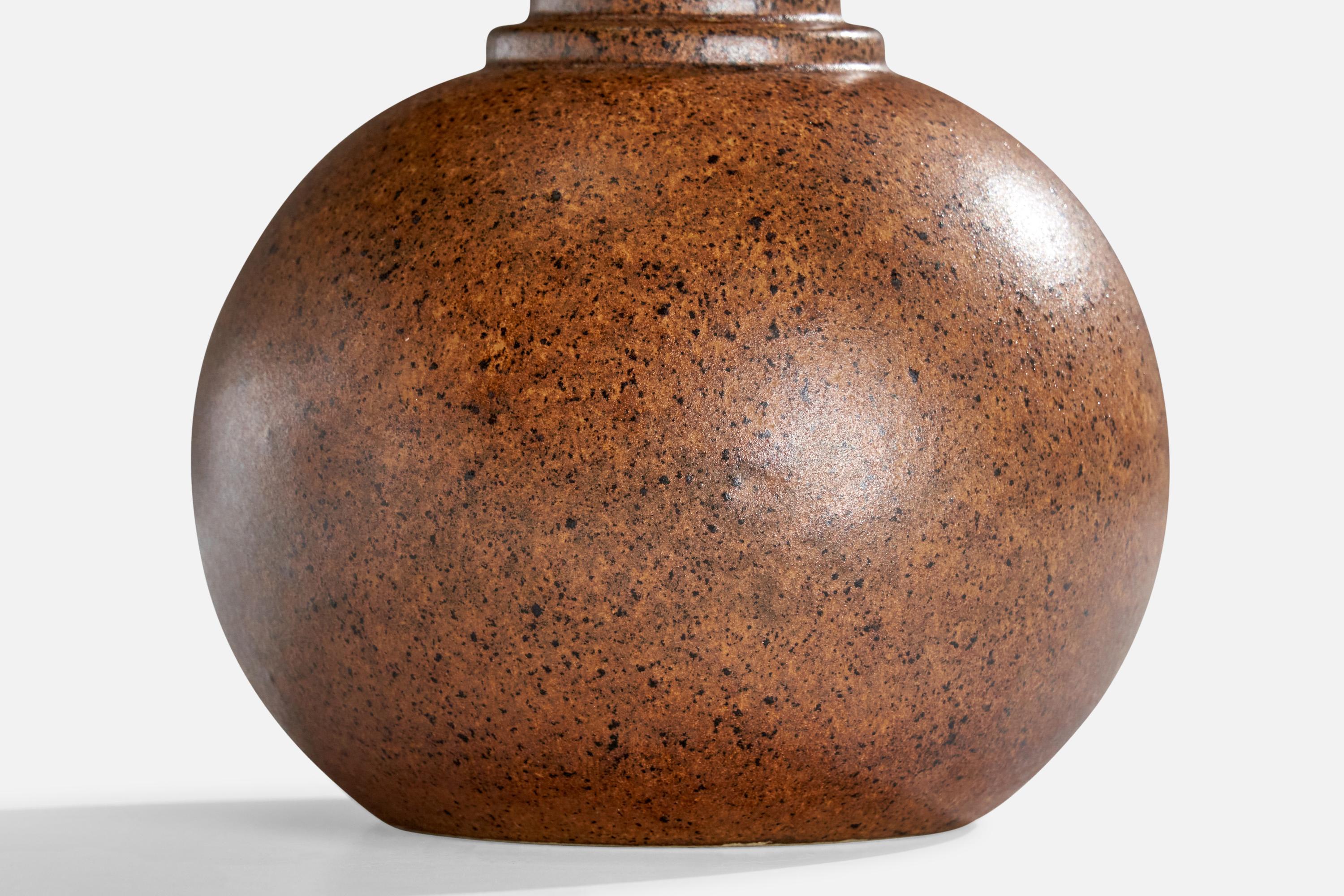 Grès Bruno Karlsson, lampes de table, grès, Suède, années 1960 en vente