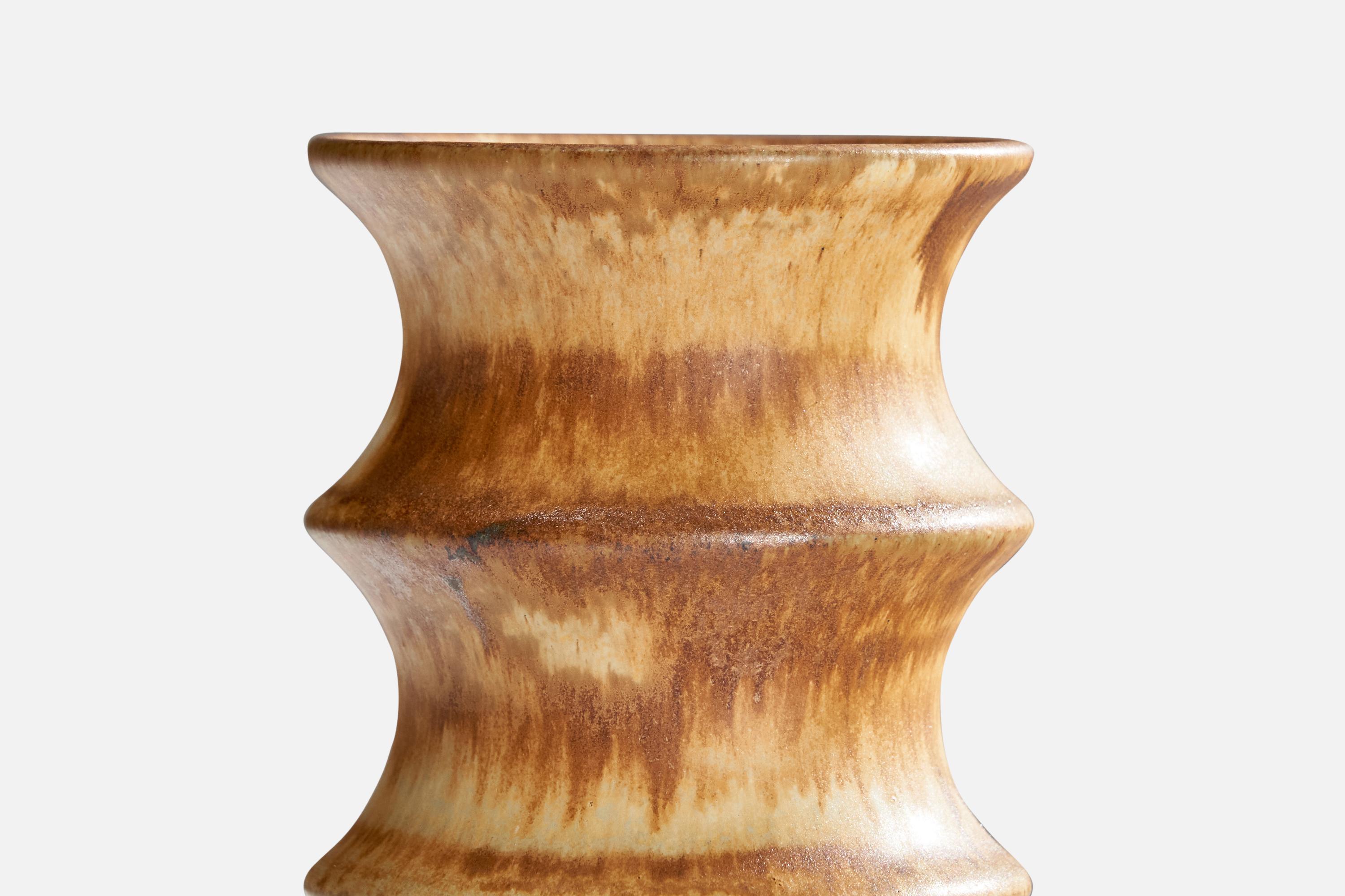 Grès porcellanato Bruno Karlsson, Vaso, Gres, Svezia, anni '1970 in vendita