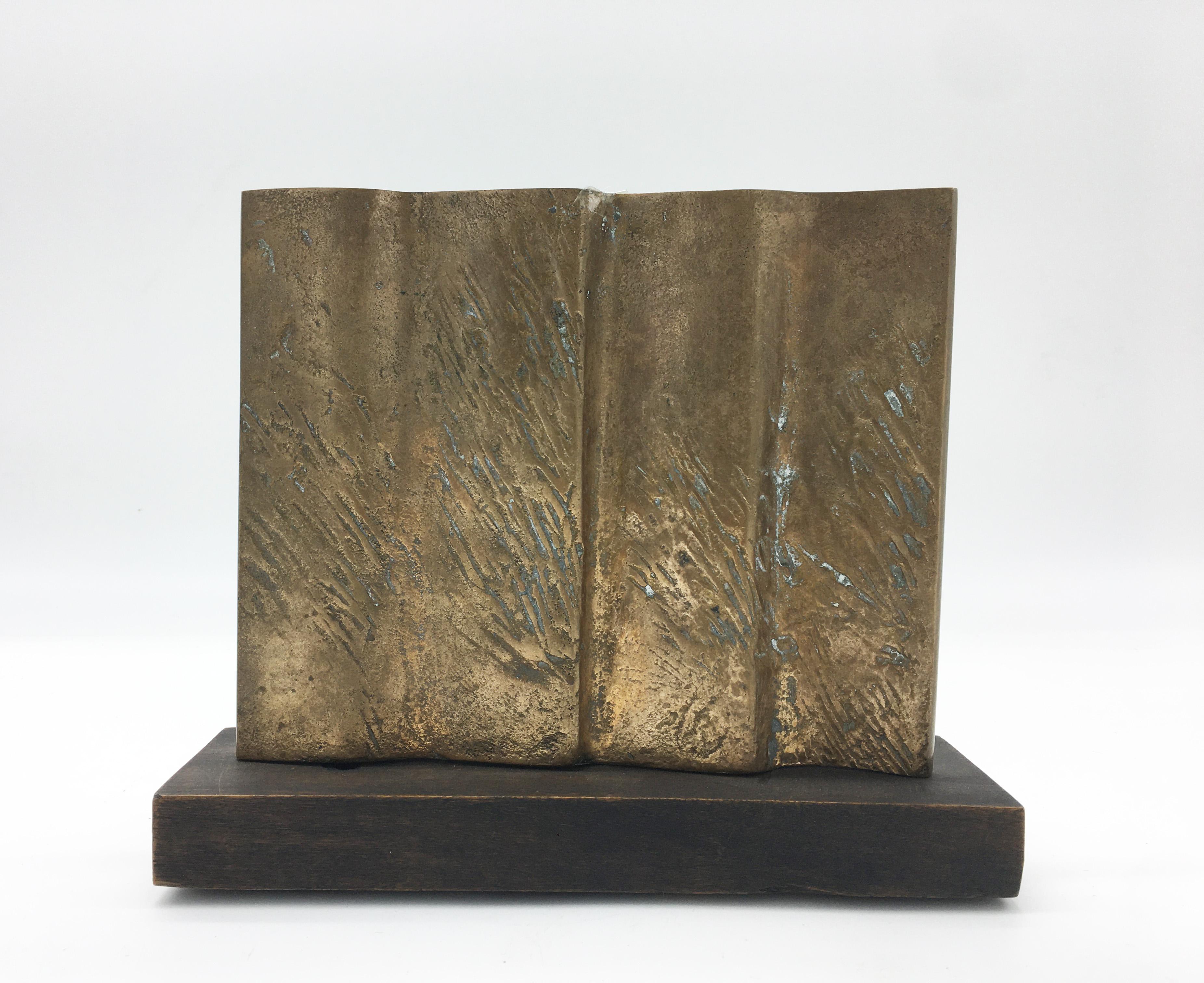 Mid-Century Modern Bruno Liberatore Bronze Sculpture 