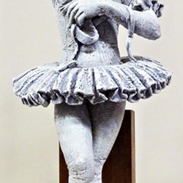 ballerina clay sculpture