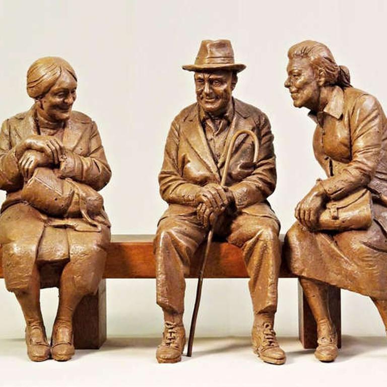 In piazza - Sculpture di Bruno Lucchesi