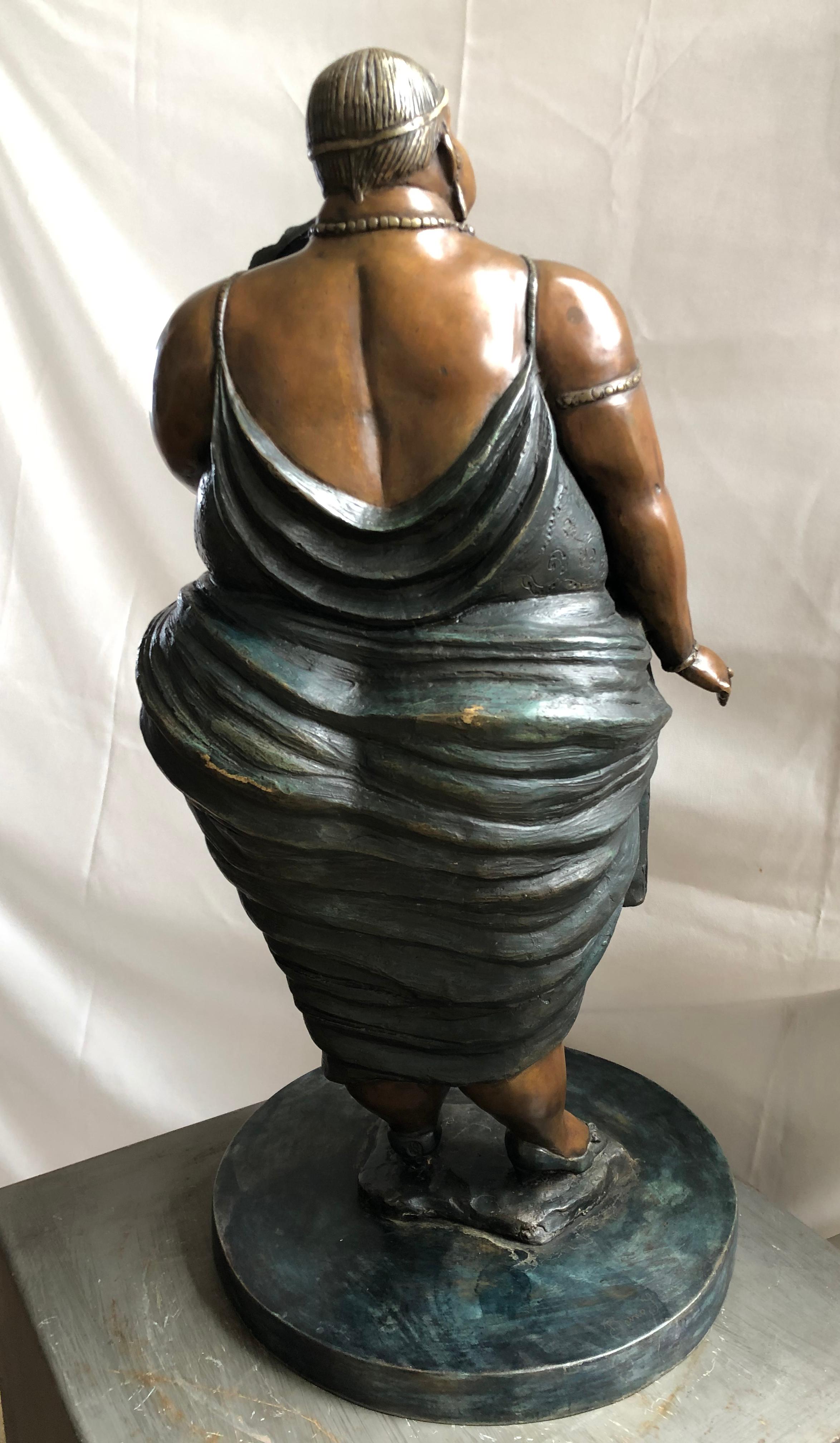Contemprary Mexican Sculptor Bruno Luna « Donna Bella » (Donna Bella) en vente 6