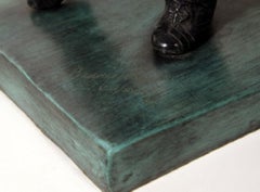 El Tenista, sculpture en bronze signée et numérotée de Bruno Luna