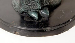 La Flautista, Signed Bronze Sculpture by Bruno Luna