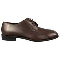 BRUNO MAGLI Taille 10 Chaussures à lacets en cuir marron