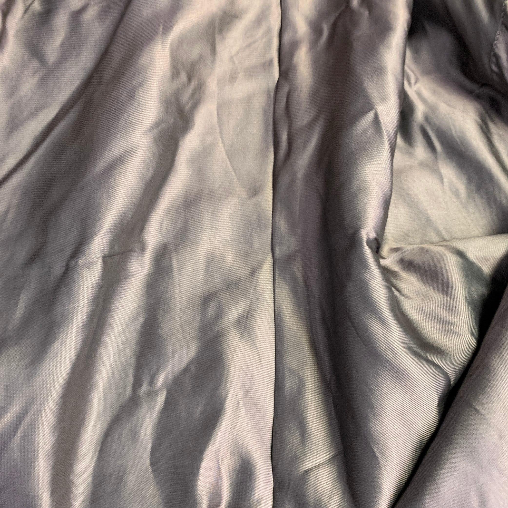 BRUNO MAGLI Talla 42 Chaqueta negra de piel con cremallera en venta 3