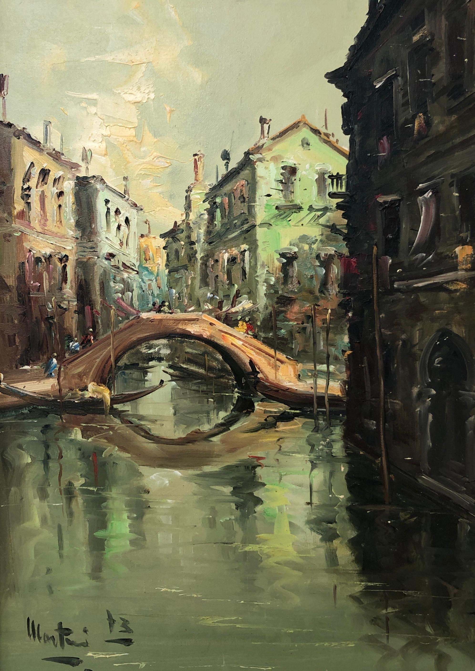 Bruno Martini Landscape Painting - Venice