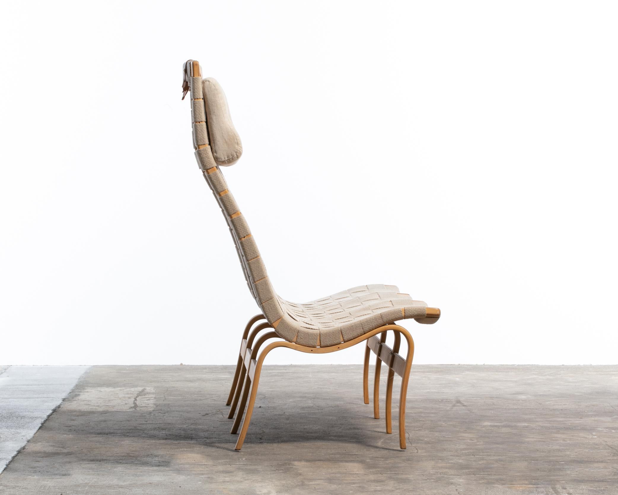 Three Seat Eva Sofa by Bruno Mathsson For Sale 14