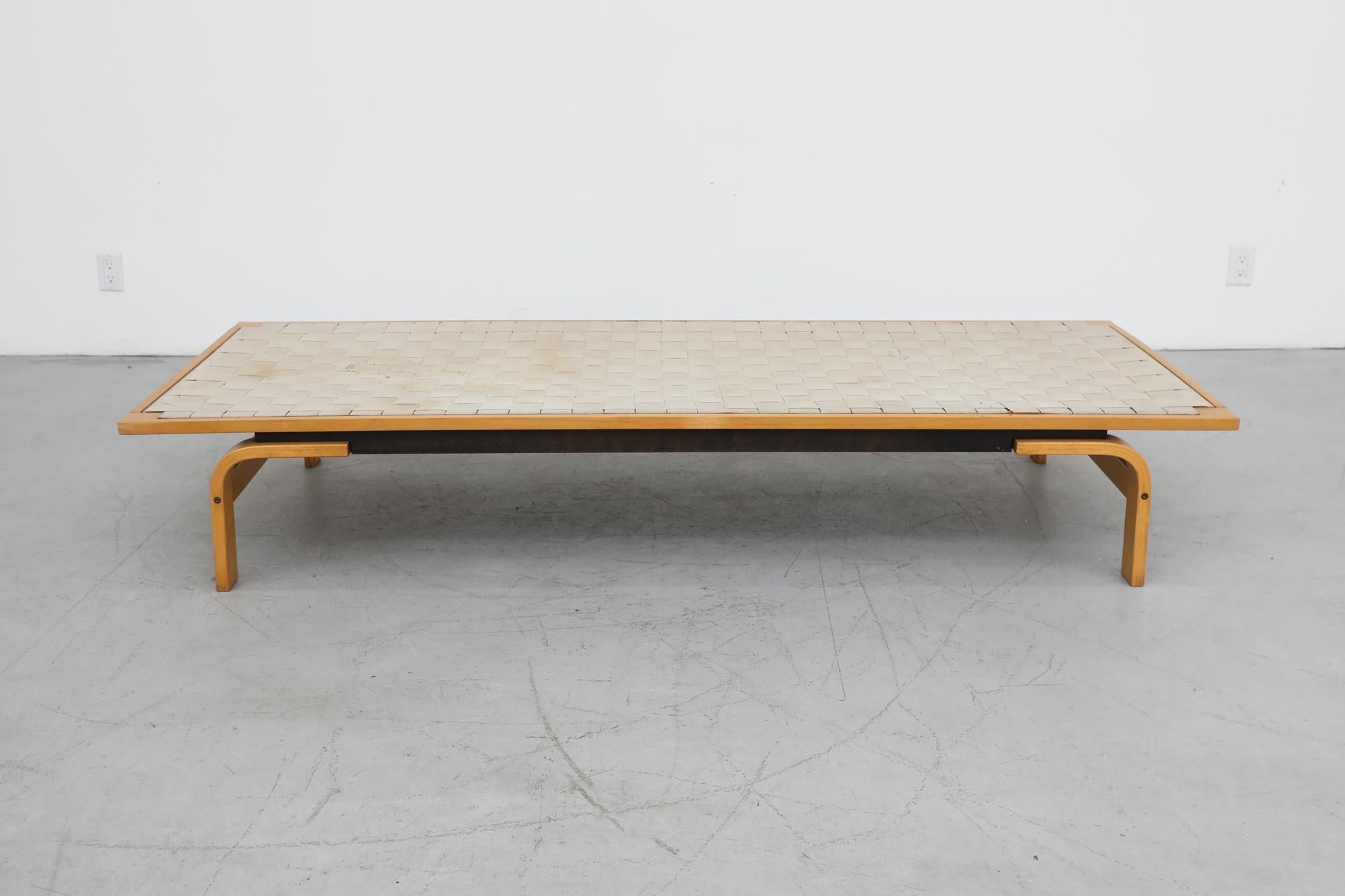 Bruno Mathsson and Alvar Aalto Inspired Bentwood Daybed 3