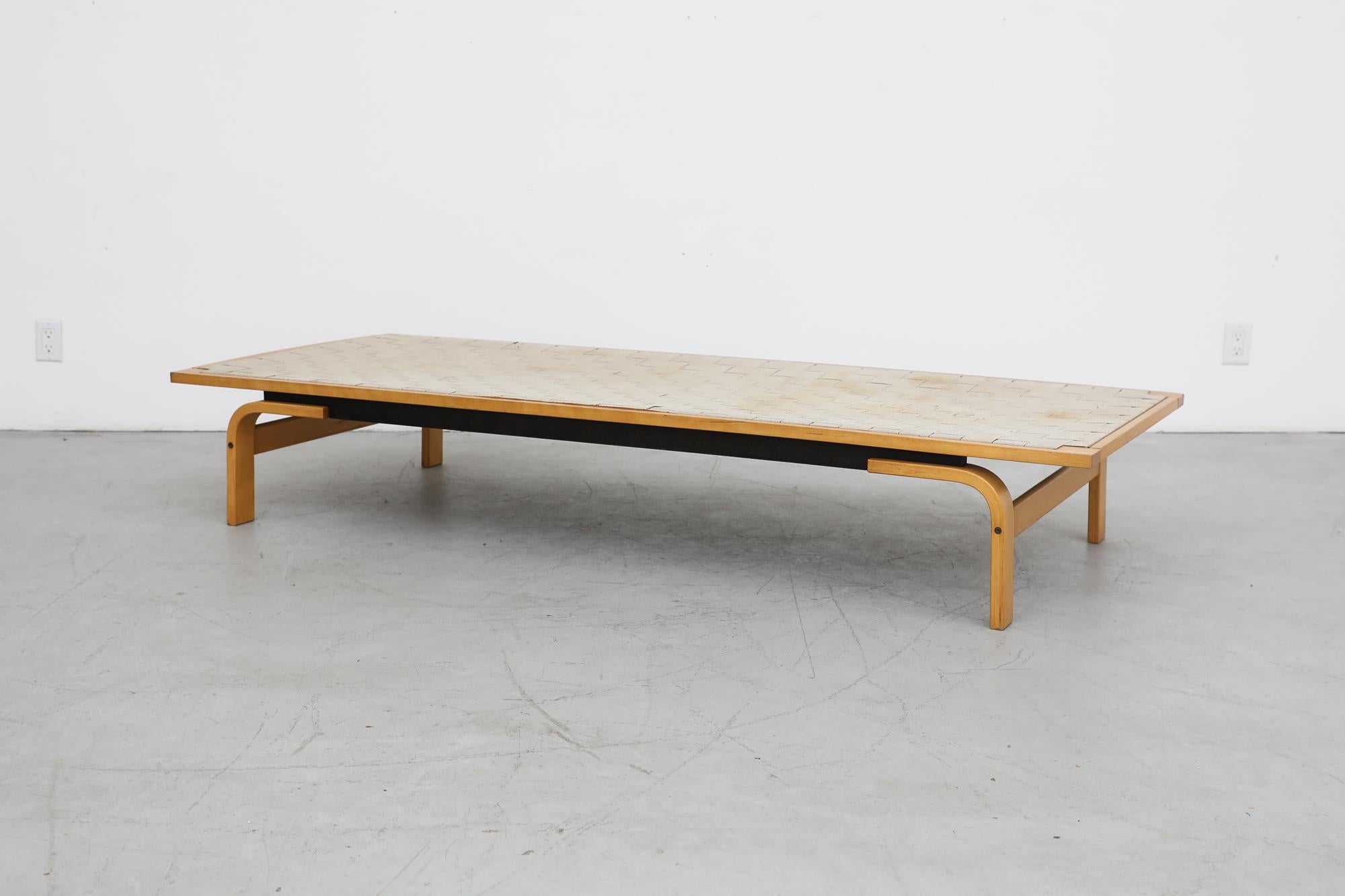 Bruno Mathsson and Alvar Aalto Inspired Bentwood Daybed In Good Condition In Los Angeles, CA
