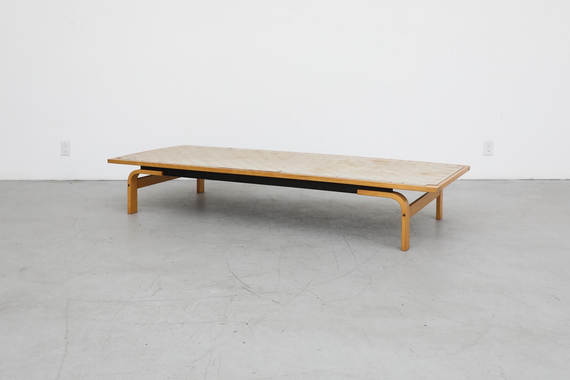 Mid-20th Century Bruno Mathsson and Alvar Aalto Inspired Bentwood Daybed