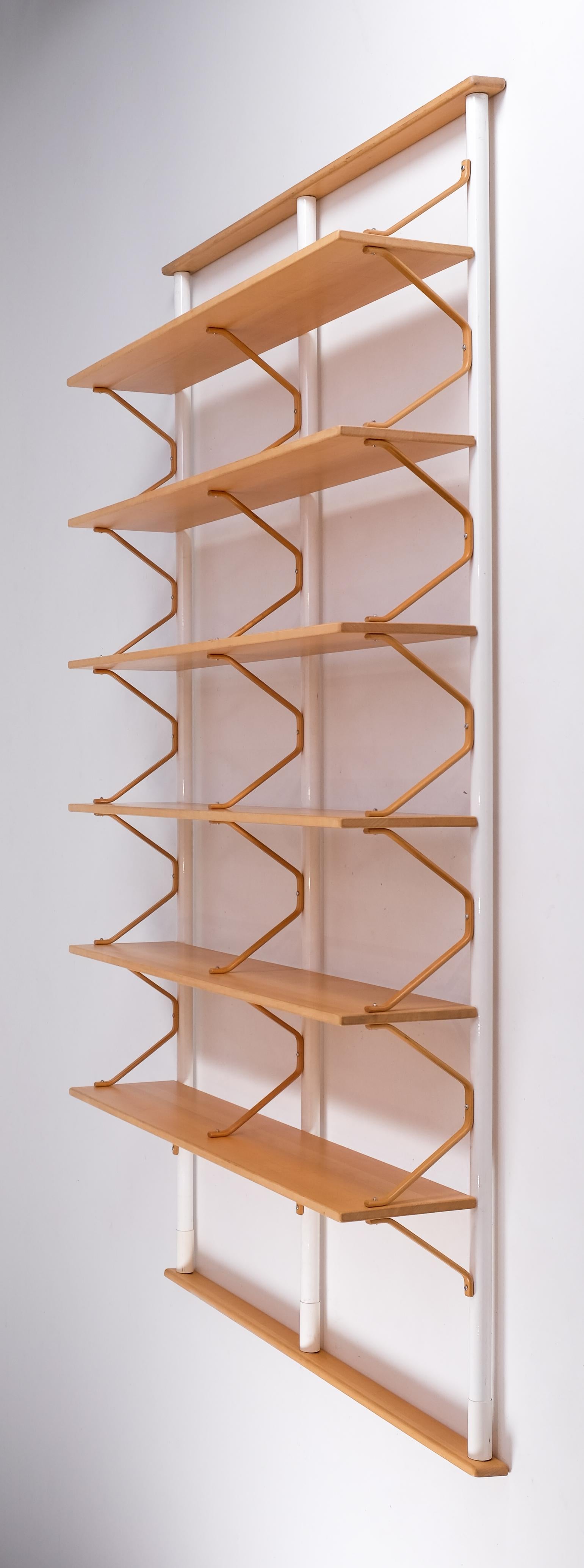 Bruno Mathsson 'Anita' Shelving System, 1970s In Good Condition For Sale In Stockholm, SE