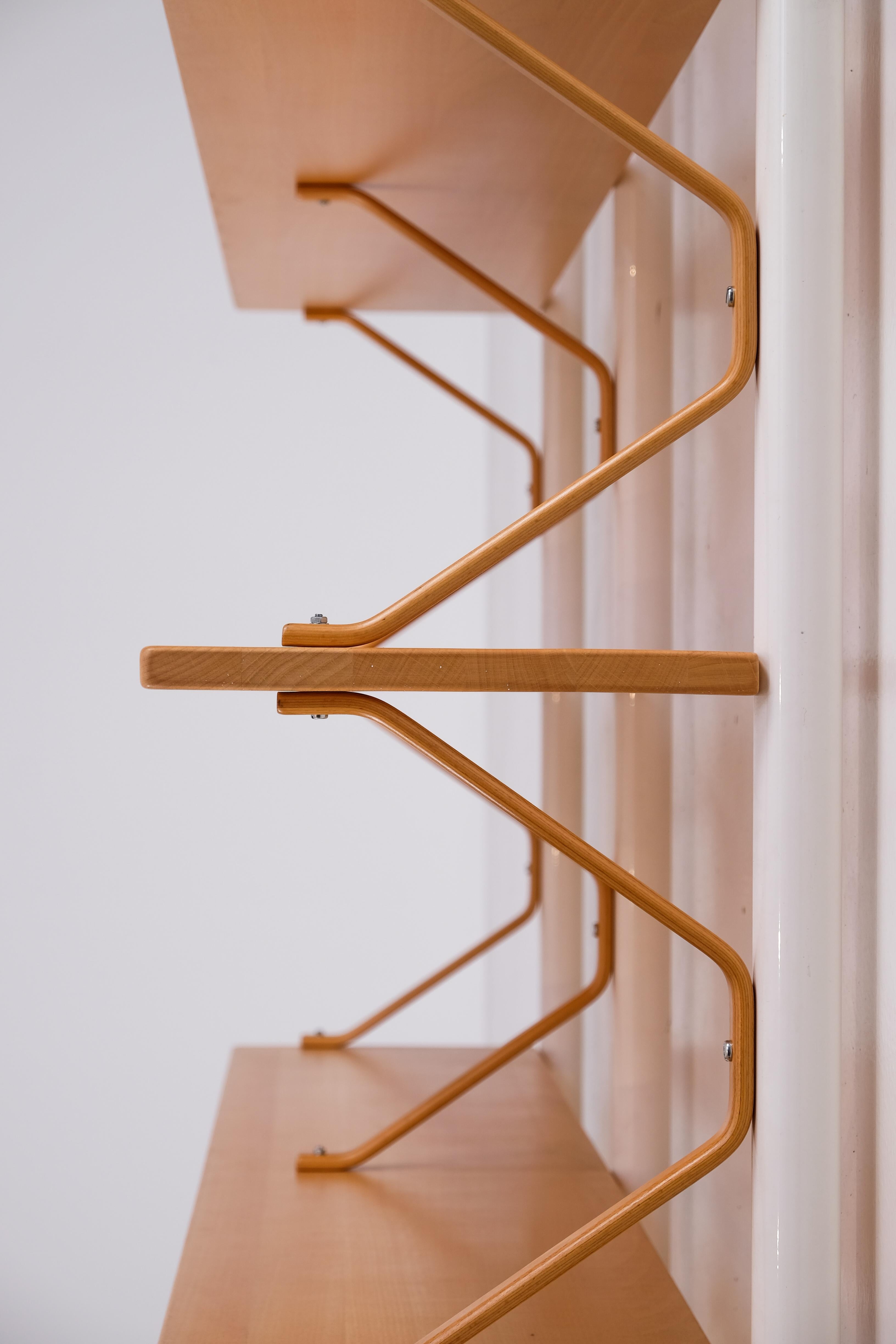 Steel Bruno Mathsson 'Anita' Shelving System, 1970s For Sale