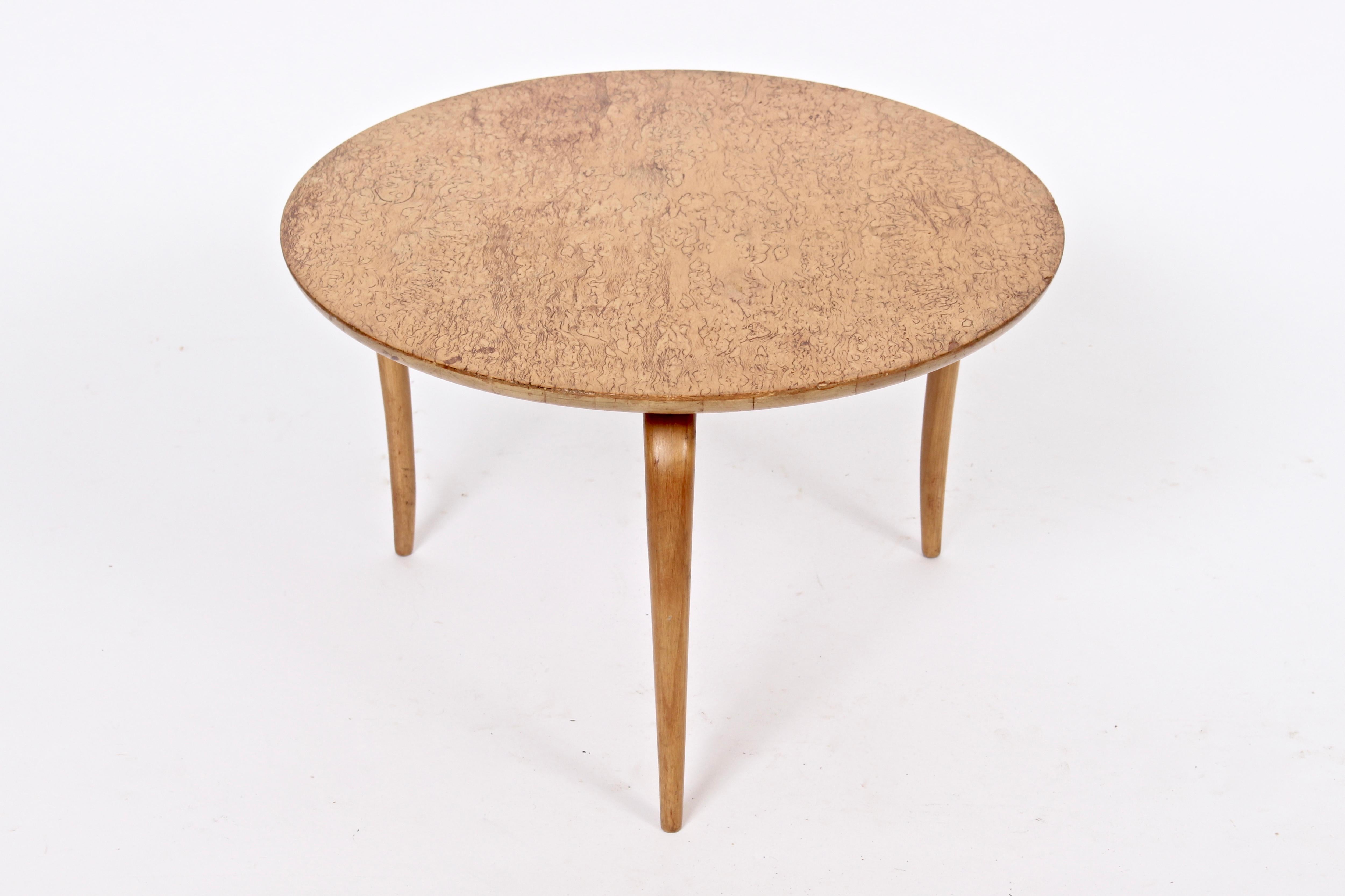 Bruno Mathsson 'Annika' Curly Birch Low Coffee Table, 1960 4