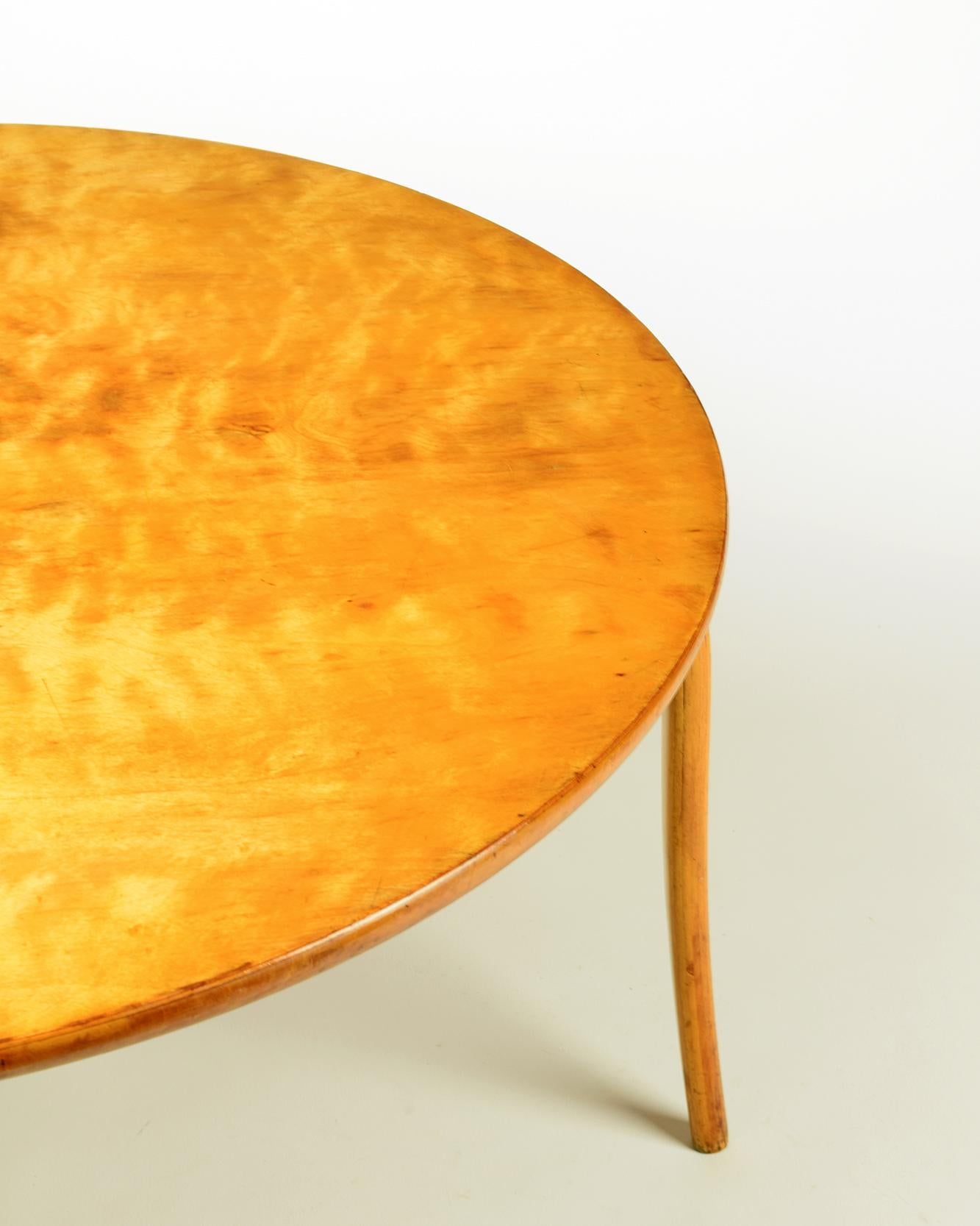 Table « Annika » de Bruno Mathsson, conçue en 1936, magnifique exemple précoce Bon état - En vente à London, GB