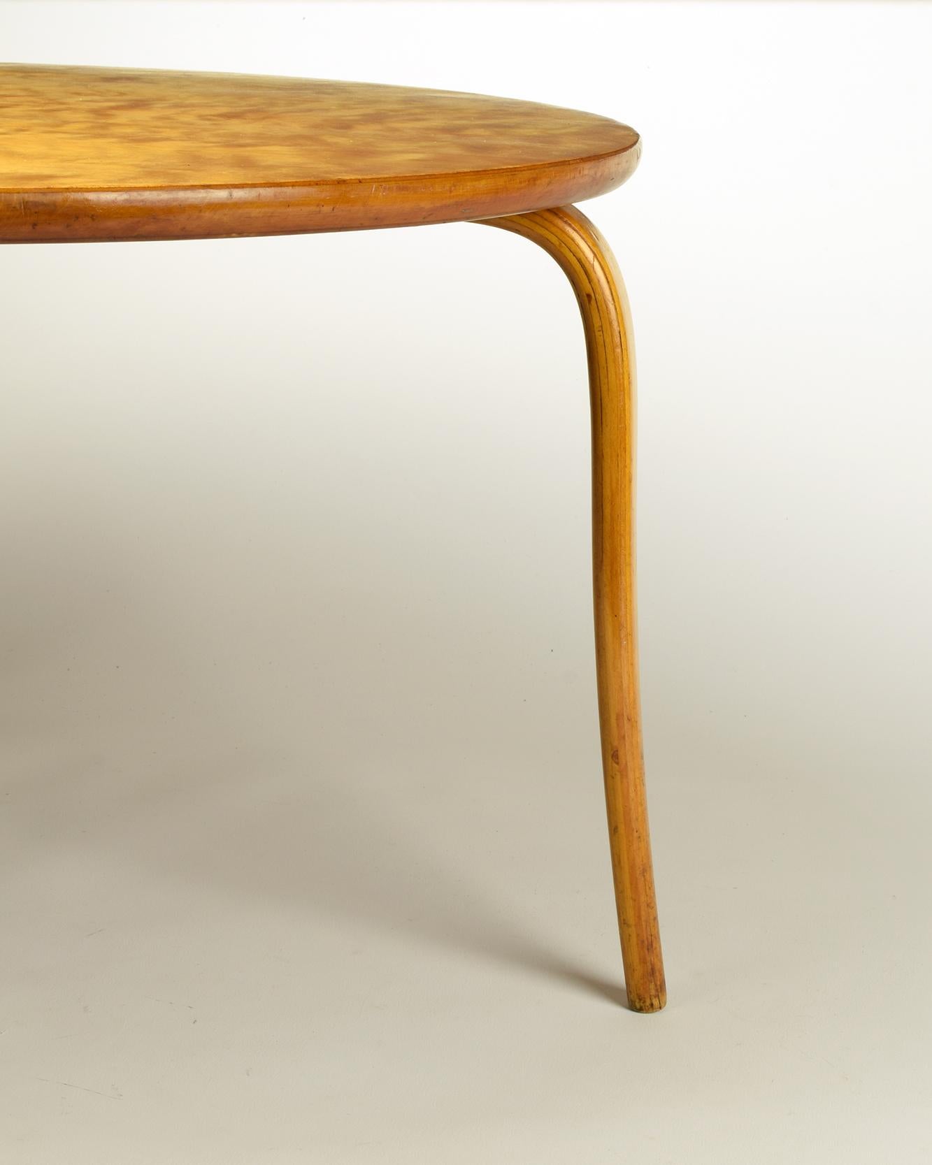 Mid-20th Century Bruno Mathsson, 'Annika' Table, Designed 1936, Beautiful Early Example pre-war For Sale