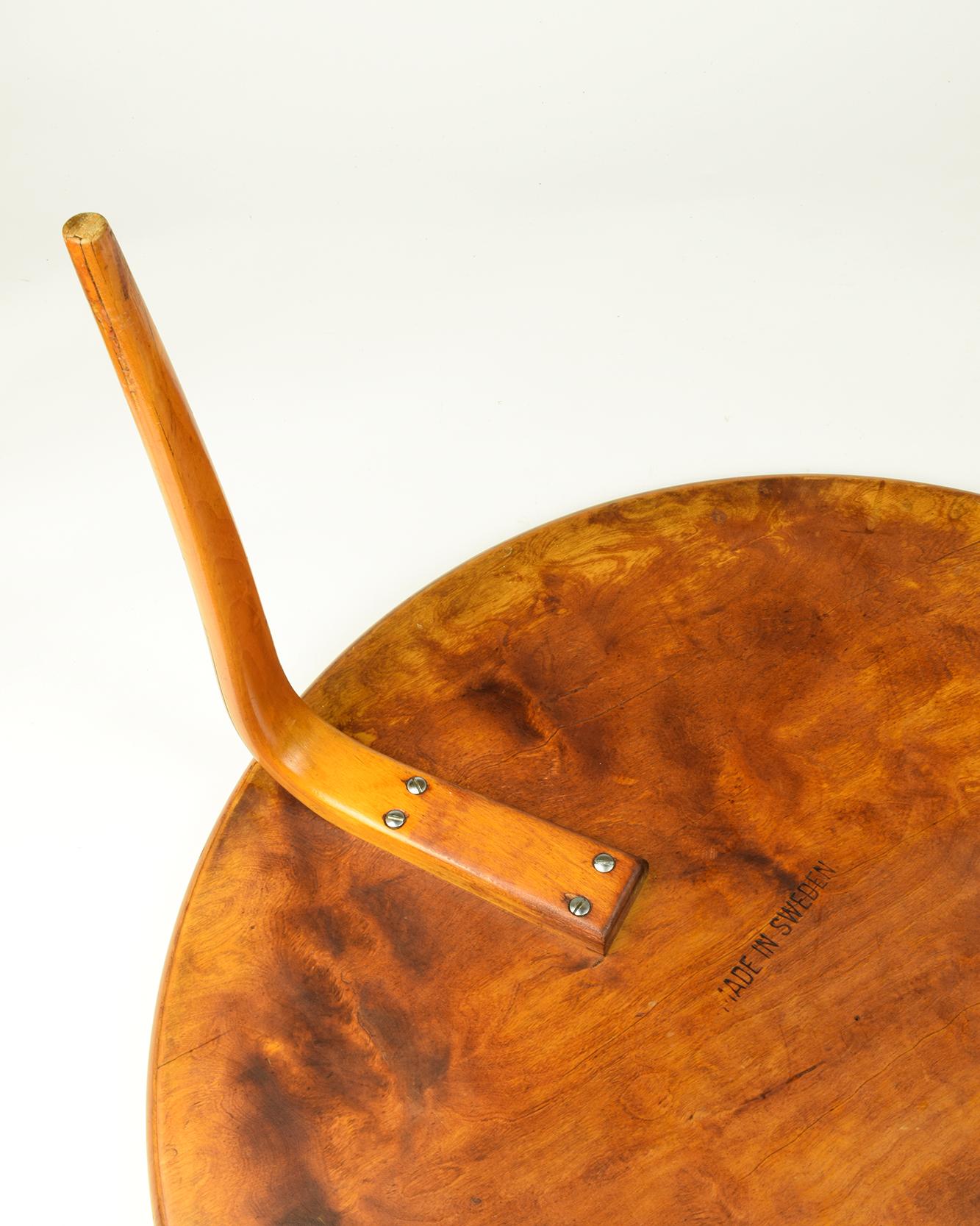 Bouleau Table « Annika » de Bruno Mathsson, conçue en 1936, magnifique exemple précoce en vente