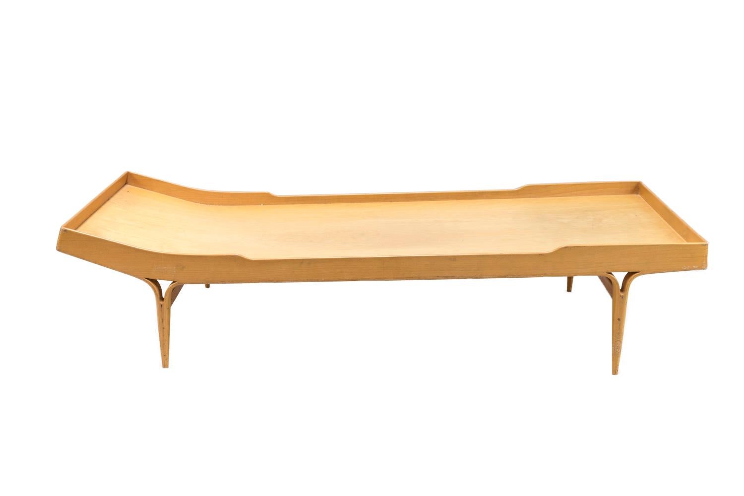 Bruno Mathsson, Beech Daybed Berlin, 1960s In Good Condition In Saint-Ouen, FR