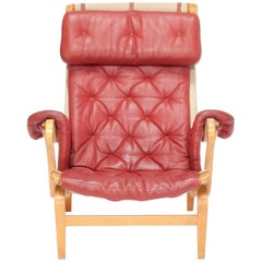Bruno Mathsson  Bentwood "Pernilla" Lounge Chair 
