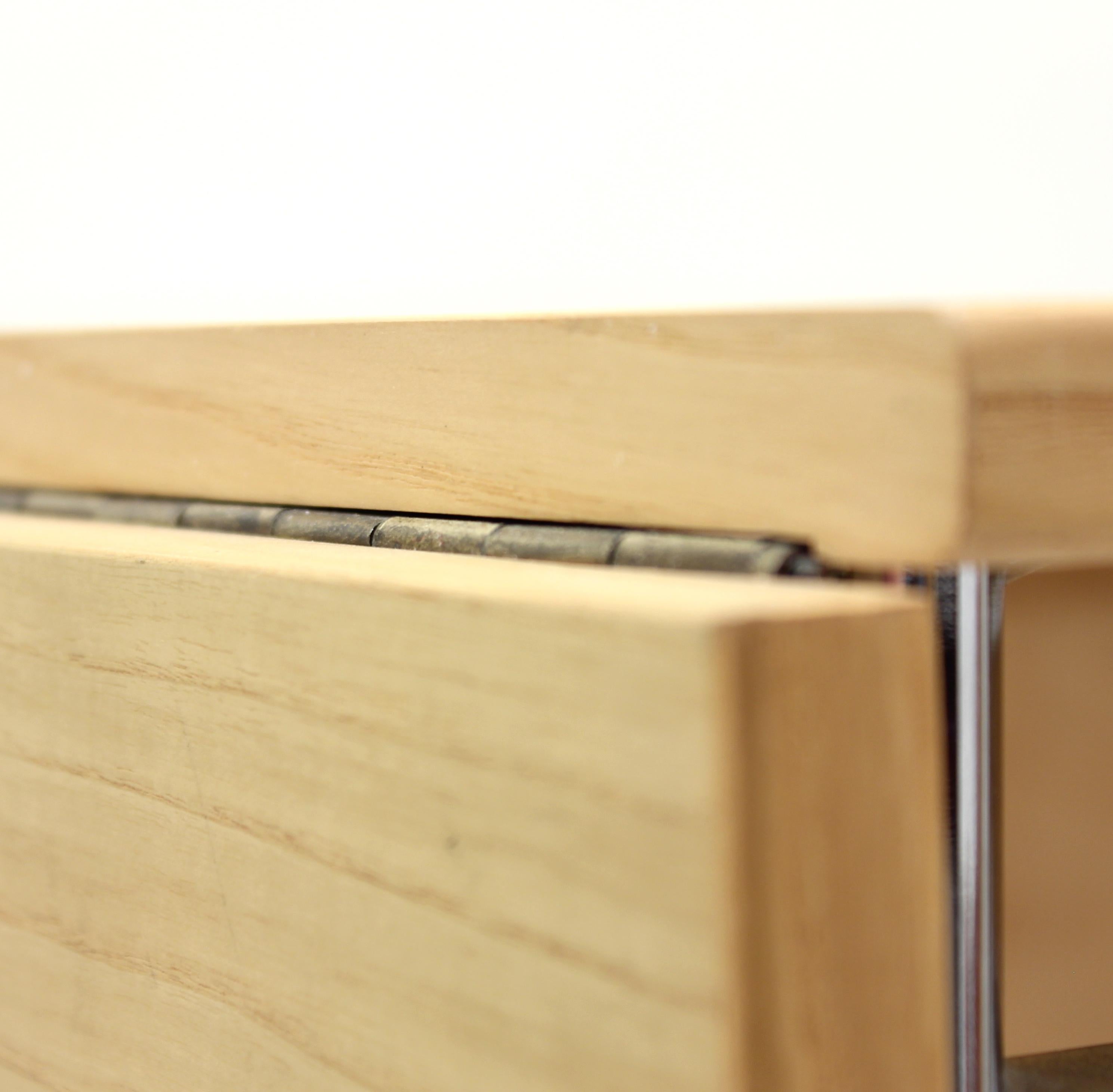 Bruno Mathsson, Berit Drop-Leaf Side Table, Mathsson International AB, 1980s 9