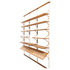 Retro Bruno Mathsson Bookcase Produced by Karl Mathsson in Värnamo, Sweden