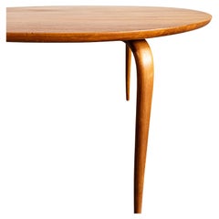 Tavolino da caffè Bruno Mathsson in teak - Prima edizione del 1936