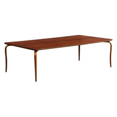 Bruno Mathsson, Coffee Table, Wood, Sweden, 1950s