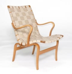 Bruno Mathsson Danish Modern Bentwood Eva Lounge Chair