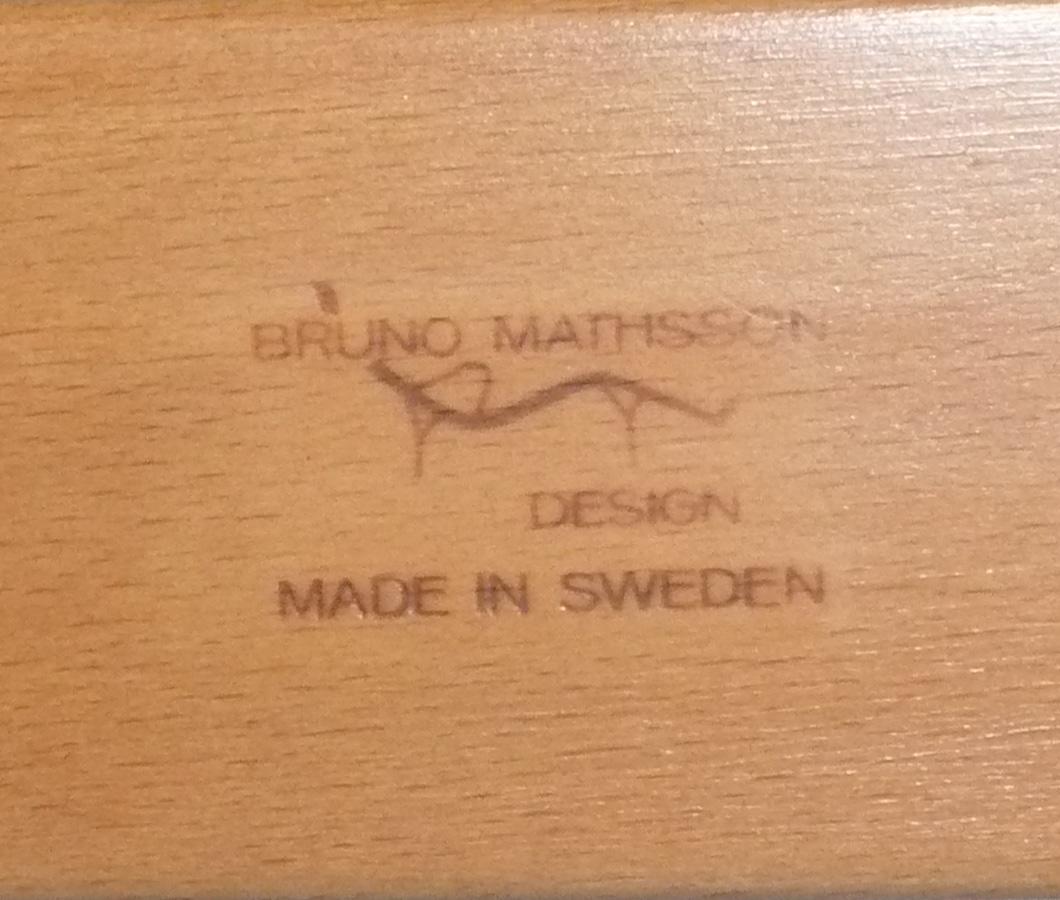 Bruno Mathsson Danish Modern Bentwood Eva Lounge Chair In Good Condition For Sale In Atlanta, GA