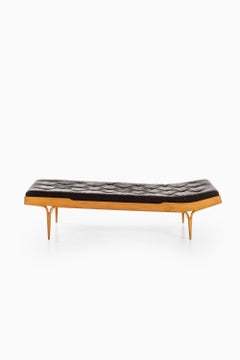 Bruno Mathsson Daybed Model Berlin Produced by Karl Mathsson in Sweden