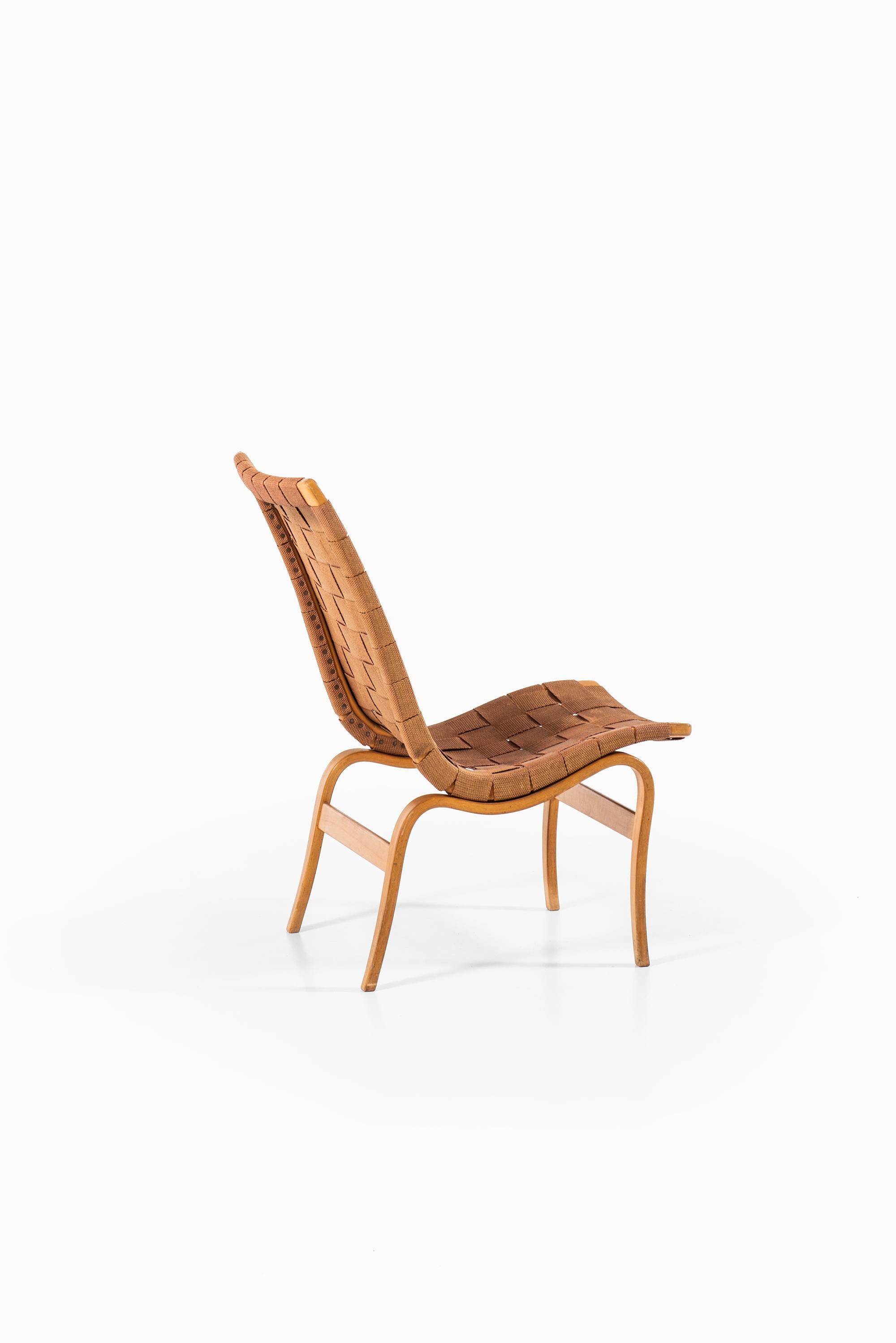 Bruno Mathsson Early Eva Easy Chair von Karl Mathsson in Värnamo, Schweden (Skandinavische Moderne) im Angebot