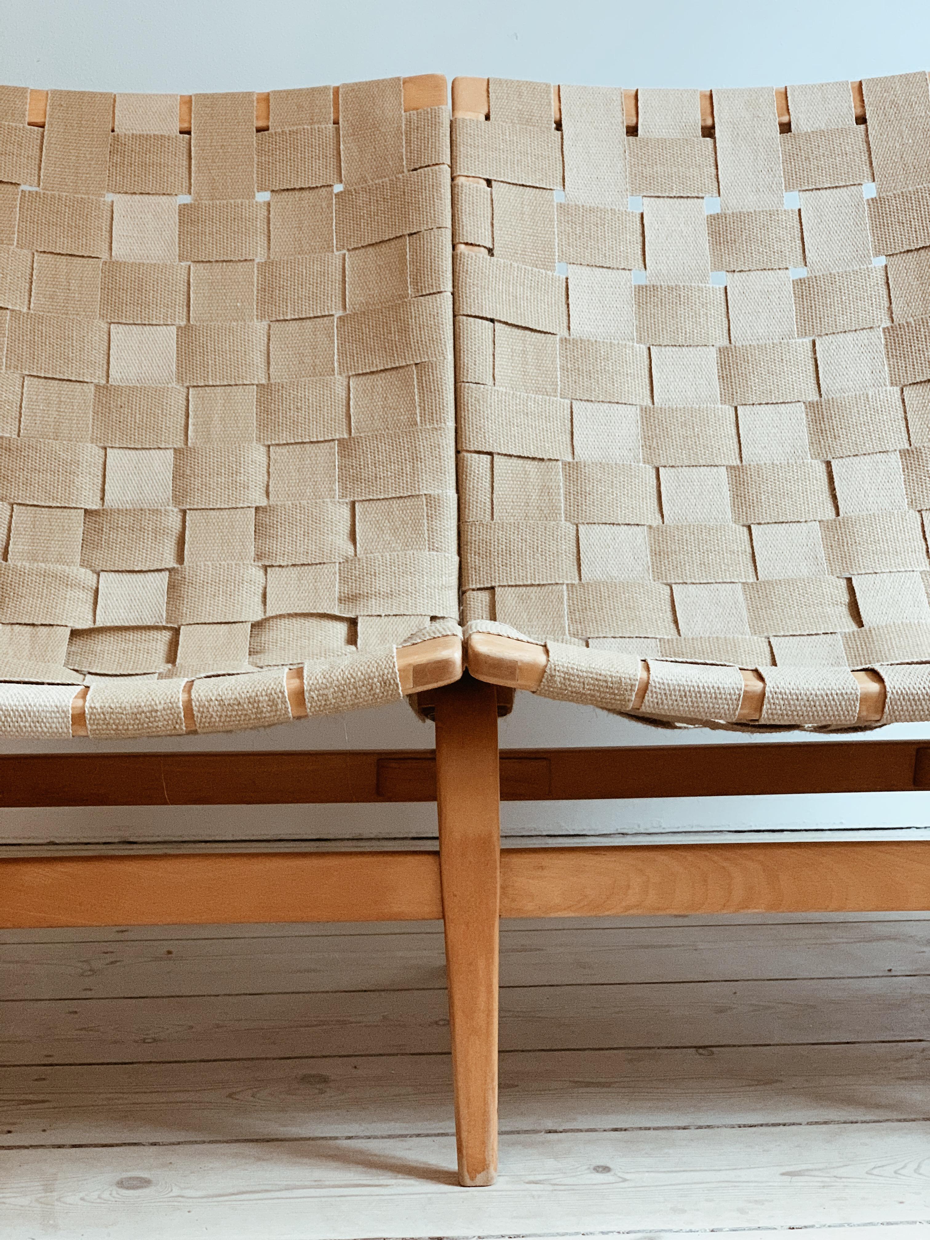 Bruno Mathsson - Eva 3-Seater For Sale at 1stDibs
