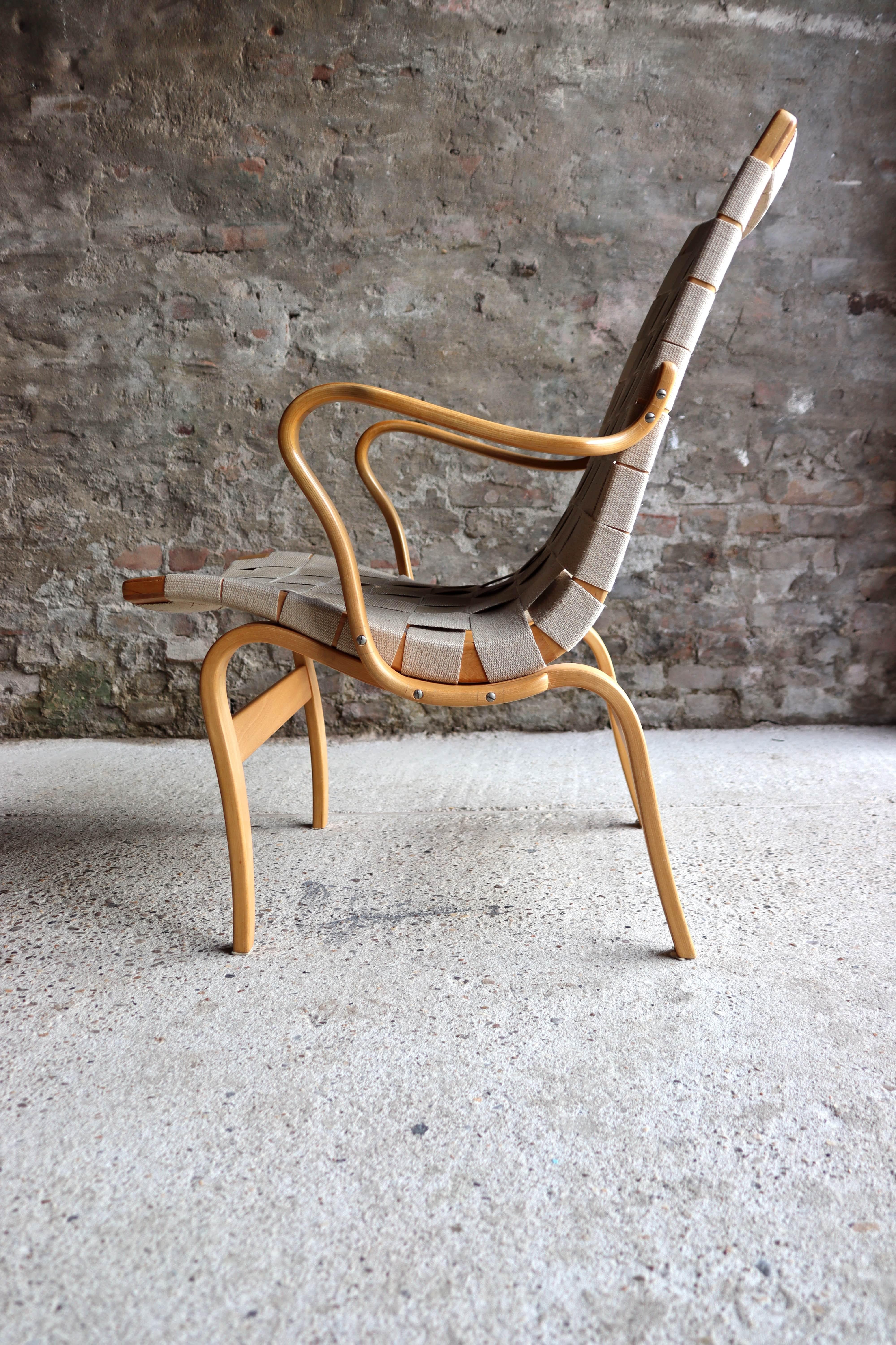 Bruno Mathsson – Eva Chair – Beech wood – Karl Matthson – Sweden – 1960s 4