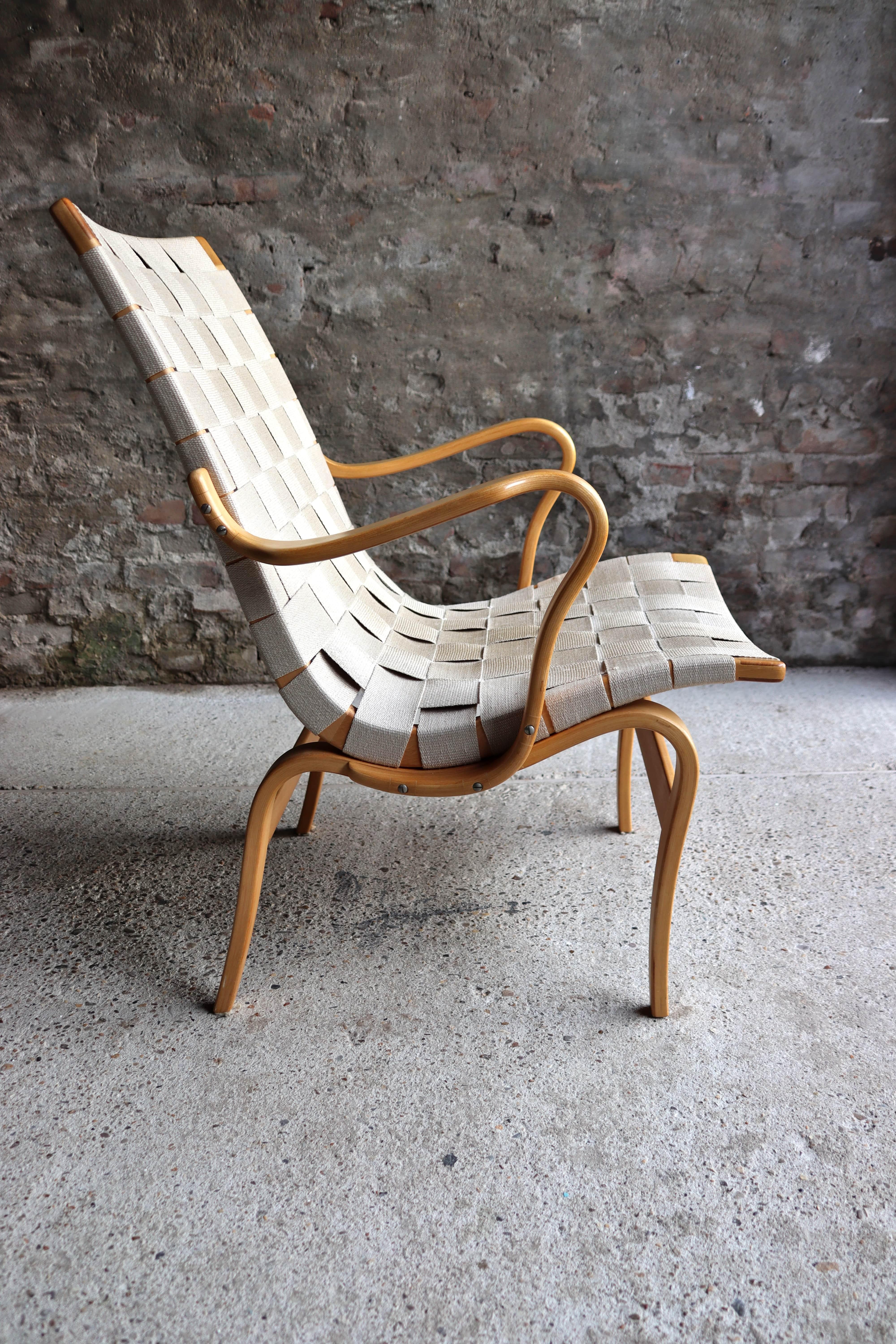 Wood Bruno Mathsson – Eva Chair – Beech wood – Karl Matthson – Sweden – 1960s