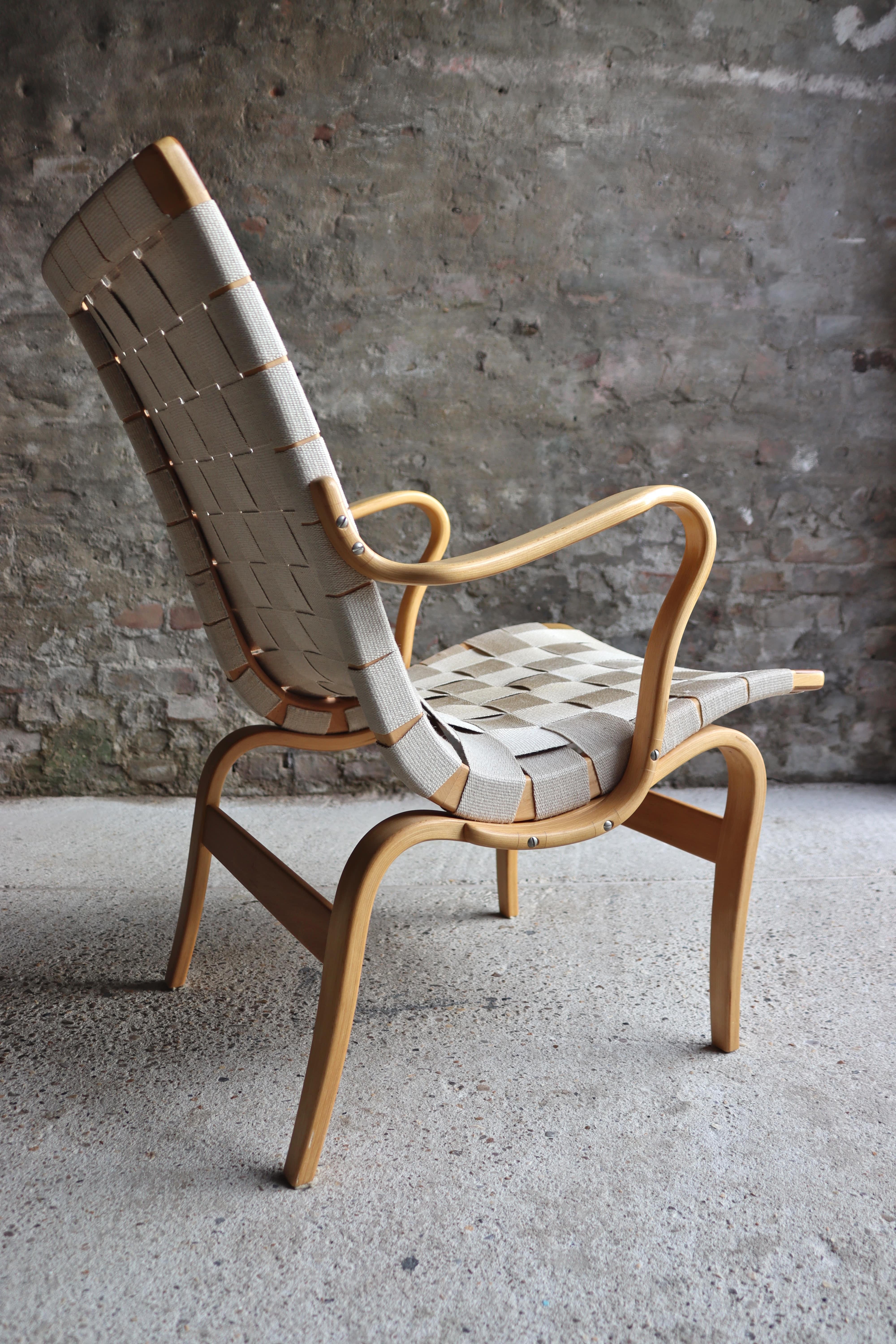 Bruno Mathsson – Eva Chair – Beech wood – Karl Matthson – Sweden – 1960s 1